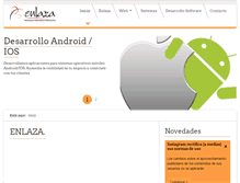 Tablet Screenshot of enlazasiv.com